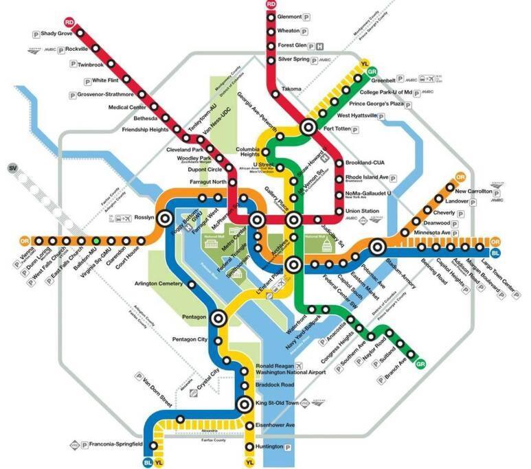 Апартаменти Walk2Metro'S,Dcgem,Private,Wifi, Freeparking Арлінгтон Екстер'єр фото